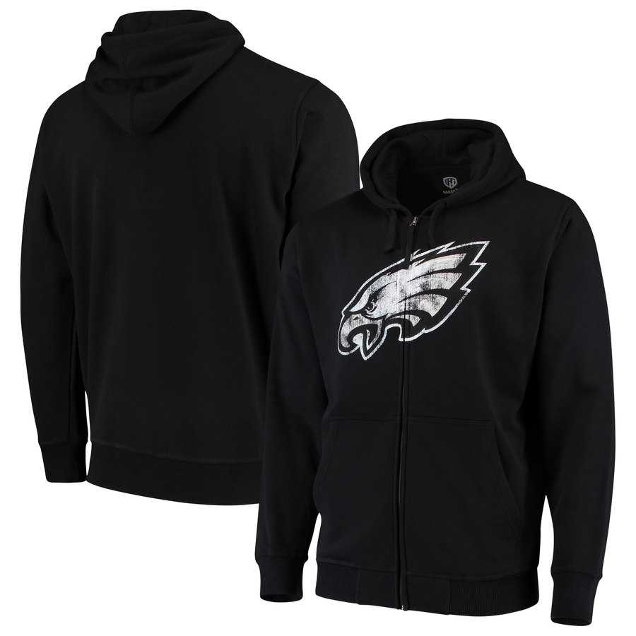 Men's Philadelphia Eagles G III Sports by Carl Banks Primary Logo Full Zip Hoodie Black,We sell and wholesale Men's Philadelphia Eagles G III Sports by Carl Banks Primary Logo Full Zip Hoodie Black on line form chian!